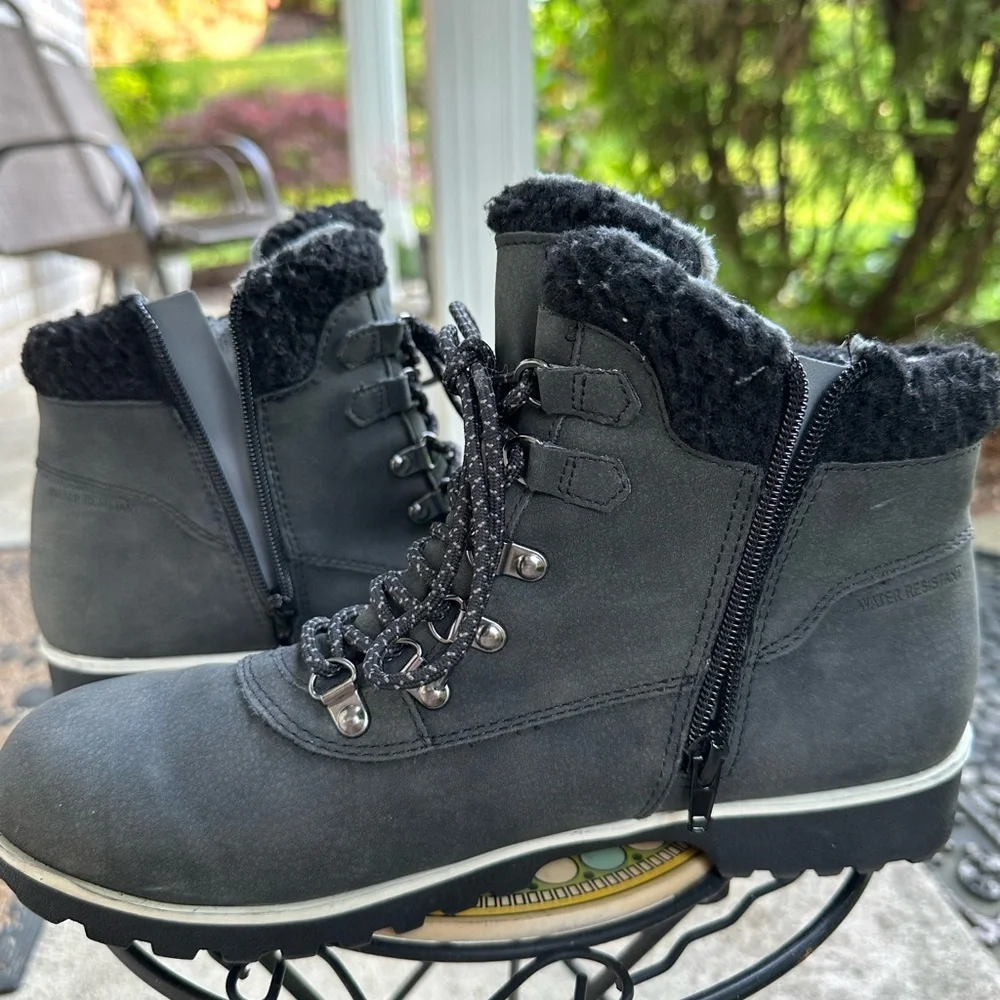 JBU Jambu Hiking Boot Blue Creek Water Resistant Bootie Black Lined‎ Woman's 10M